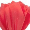 Papier de soie Fantaisie pois paillettes sapins flocons USA