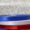 Rubans tissu satin 15mm x 100m Ribambelle MIF blanc rouge noir chocolat lie de vin orange vert jaune caramel