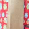 Sacs papier Bouteille poignée coton cavistes