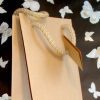 Sacs papier Bouteille poignée coton cavistes