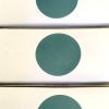 Etiquettes adhésives Rondes kraft couleur rose rouge bleu fuchsia mer lavande vert