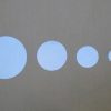 Etiquettes adhésives Argent stickers gomettes MIF 12mm 25mm 35mm 50mm