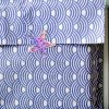 Pochettes cadeaux PM 14cm 1ers prix éventail bleu rayures vertes MIF Fabriqué en France