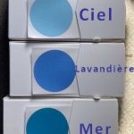 Etiquettes adhésives Rondes kraft couleur rose rouge bleu fuchsia mer lavande vert