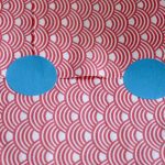 Etiquettes adhésives Rondes kraft couleur rose rouge bleu fuchsia mer lavande vert