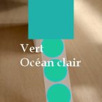 Etiquettes adhésives Rondes kraft couleur rose rouge bleu fuchsia mer lavande vert