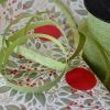 Etiquettes adhésives Rondes kraft couleur rose rouge bleu fuchsia mer lavande vert