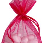 Sachets Organza Organdi Bijoux Epices Mariage Anniversaire 5 x 7 cm Lot de 10 sachets Rouge Blanc Noir Vert Rose Fuchsia Violet Orange Or