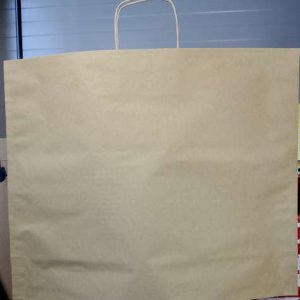 Sacs Papier Kraft recyclé naturel poignée ficelle traiteur