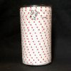 Rubans Bolducs Coeurs Rouge Blanc 5mm Bobines Fabriqué en France MIF