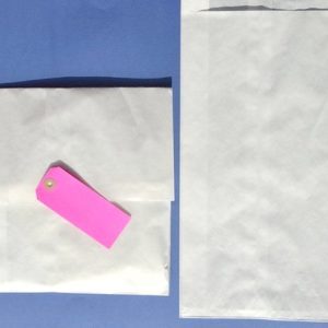 Pochettes plates papier kraft blanc Mercerie 24cm Fabrication Europe A4 35gr recyclable compostable 1ers prix