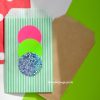 Sachets Pochettes cadeaux à rayures rose vertes blanch XS 7x12 Fabriquées en France MIF 1er prix 40gr