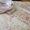 Rouleau / Bobine papier Noël Rouge Blanc Or 70cm 50m 25M bobines comptoir France