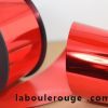 Ruban Bolduc Miroir 70mm Rouge Vert Bleu Doré MIF XXL