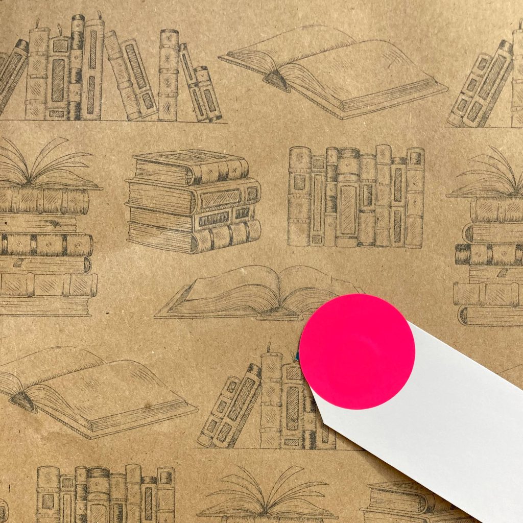 papier cadeau kraft recyclé lecture bouqins France 70cm