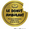 Etiquettes adhésives personnalisées Or Argent ronds carrés