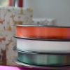 Rubans / Bolducs Lisses 19mm large MIF blanc vert sapin anis orange jaune