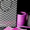 Papier Chevrons Noir et Blanc MM