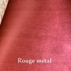 Papier cadeau rouleau bobine 50cm 70cm ROUGE métal recyclé fabriqué en France