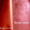 Papier cadeau rouleau bobine 50cm 70cm ROUGE métal recyclé fabriqué en France