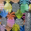 Rouleau / Bobine Ananas 70cm x 100m multi color Italie comptoir