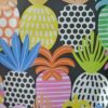 Rouleau / Bobine Ananas 70cm x 100m multi color Italie comptoir