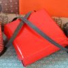 Papier cadeau Vernis Rouge, Noir 70cm 50cm 100m 250m Fabriqué en FranceMIF Comptoir