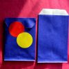 Pochettes cadeaux Bleu Profond XS S S1 et M