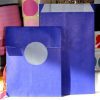 Papier cadeau kraft Bleu Profond Fabriquées en France MIF 50cm 70cm Comptoir Rouleaux Bobines