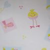 Feuilles papier cadeau Oiseau Layette Naissance enfants Girafe Ballon Coeur Blanc Rose Bleu vert 70cm 100cm