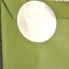 Etiquettes adhésives Argent 35mm mat fabriqués en france gomettes