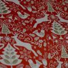 Papier cadeau Noel Rennes Rouge Blanc rouleaux comptoir 70 100m 50m