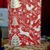 Papier cadeau Noel Rennes Rouge Blanc rouleaux comptoir 70 100m 50m