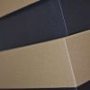 Boîtes Papier Carton Kraft et Noir intérieur blanc MM GM