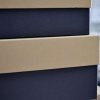 Boîtes Papier Carton Kraft et Noir intérieur blanc MM GM