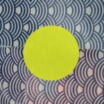 Etiquettes adhésives Rondes diamètre 35mm et 48mm MM XL Fluo Jaune en rouleaux Fabriquées en France MIF Emballages pour Commerces et Boutiques