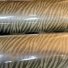Rouleau / Bobine Papier Cadeau Zebre Vert Gris Rouleaux 70cm 100m