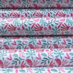 Papier emballage cadeau blanc 70cm 50cm inspiration Matisse FSC Recyclable Europe Nord