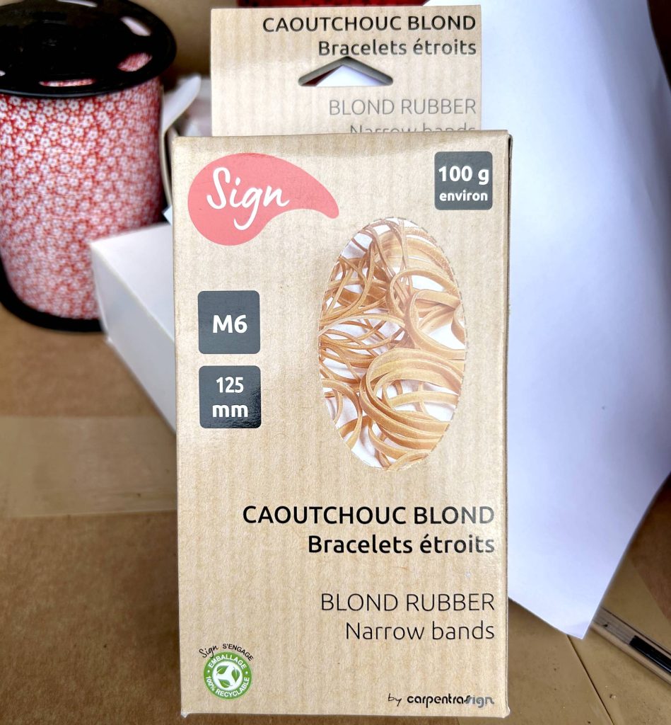 Bracelets caoutchouc M6 125mm Carpentras Sign