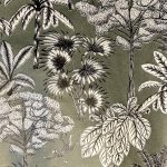 Papier emballage cadeau rouleau 70cm en chanvre français motif jungle
