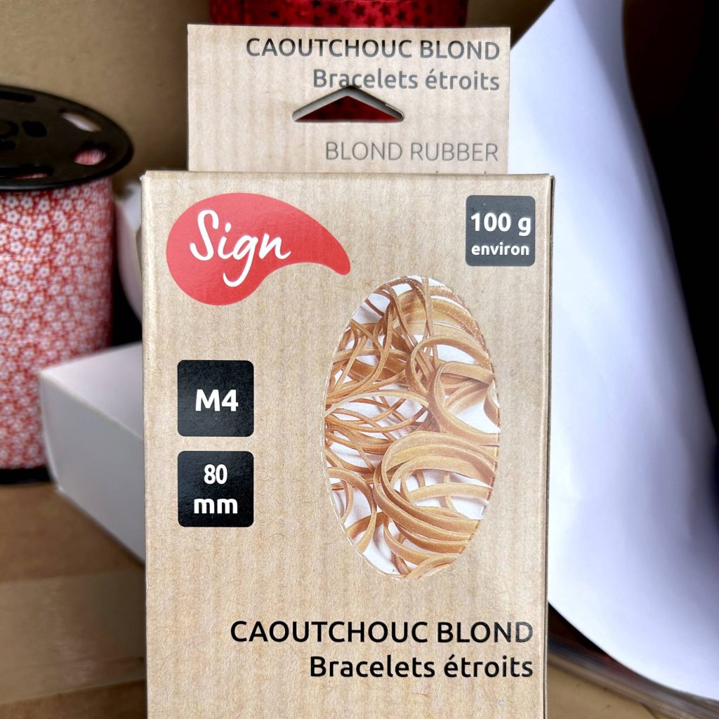 Elastiques Bracelets caoutchouc M4 80mm Carpentras Sign