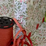 Papier Emballage Cadeau 70cm 100m Bouquets Houx Recyclable