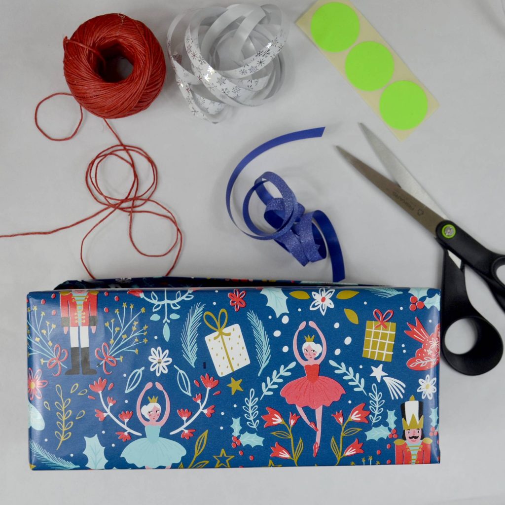 Starter pack Papier cadeau France Rétro recyclable